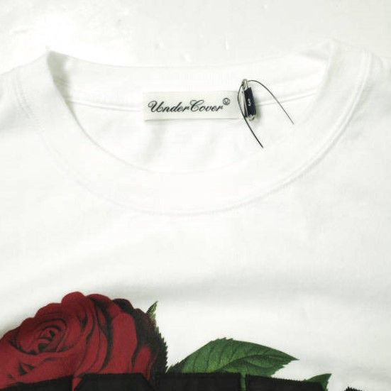 Other Other UNDERCOVER S/S DESTROY ROSE TEE Cotton T-shirt Cotton T-Shirts UC2C3802 DUTY FREE for USA Size ONE SIZE - 5 Thumbnail