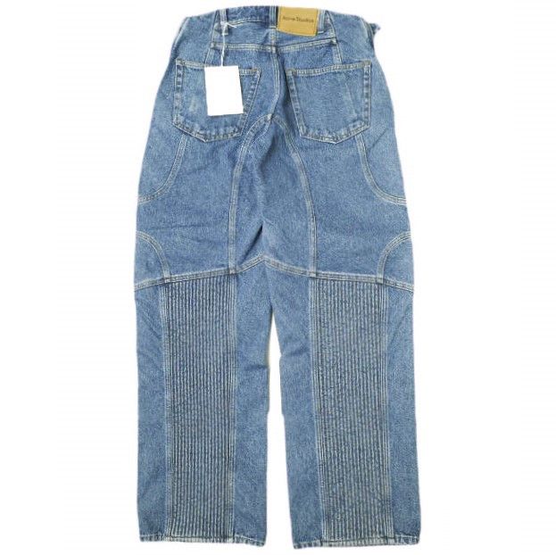 Acne Studios Acne Studios Acne Studios DENIM BIKER TROUSERS Denim Trousers Denim Jeans FN-MN-TROU000973 Size ONE SIZE - 2 Thumbnail