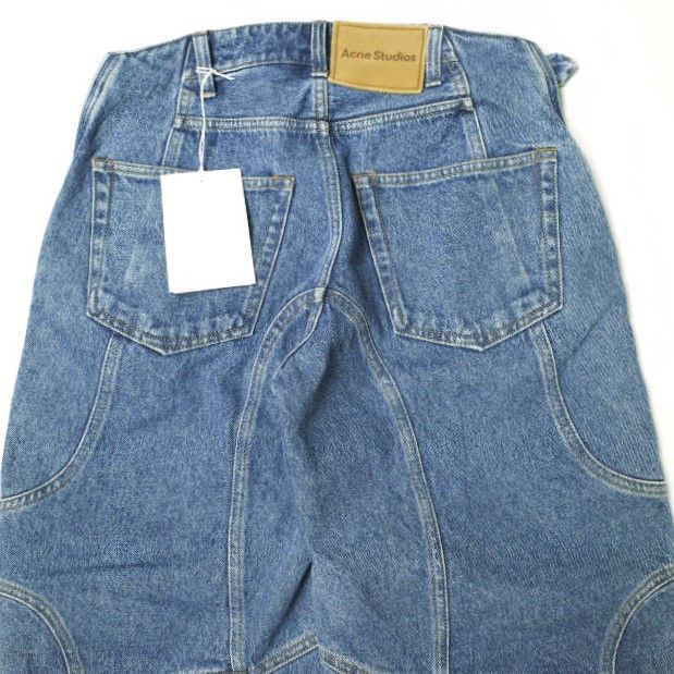 Acne Studios Acne Studios Acne Studios DENIM BIKER TROUSERS Denim Trousers Denim Jeans FN-MN-TROU000973 Size ONE SIZE - 8 Thumbnail