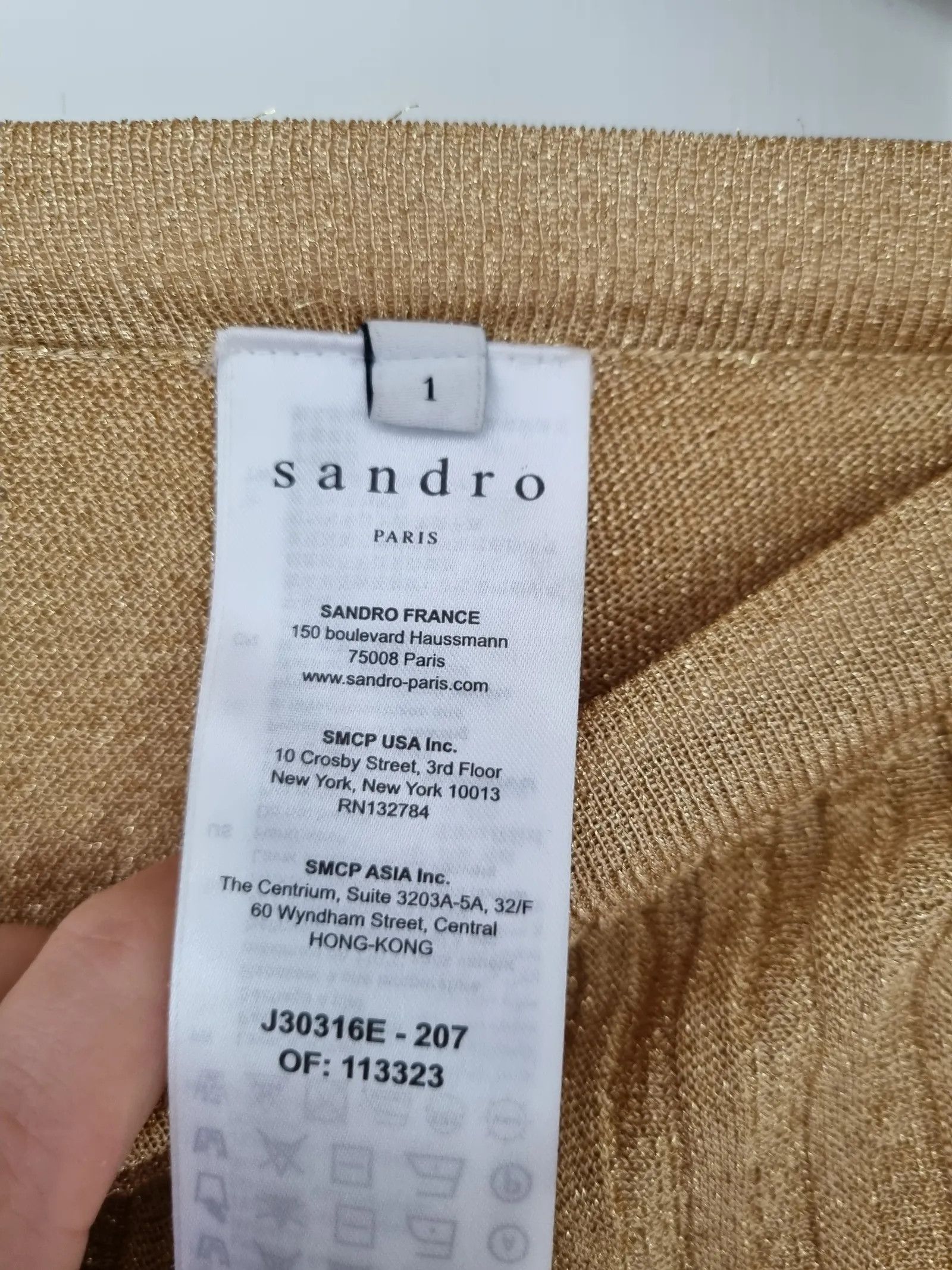 Sandro Sandro Skirt Size 26" / US 2 / IT 38 - 3 Thumbnail
