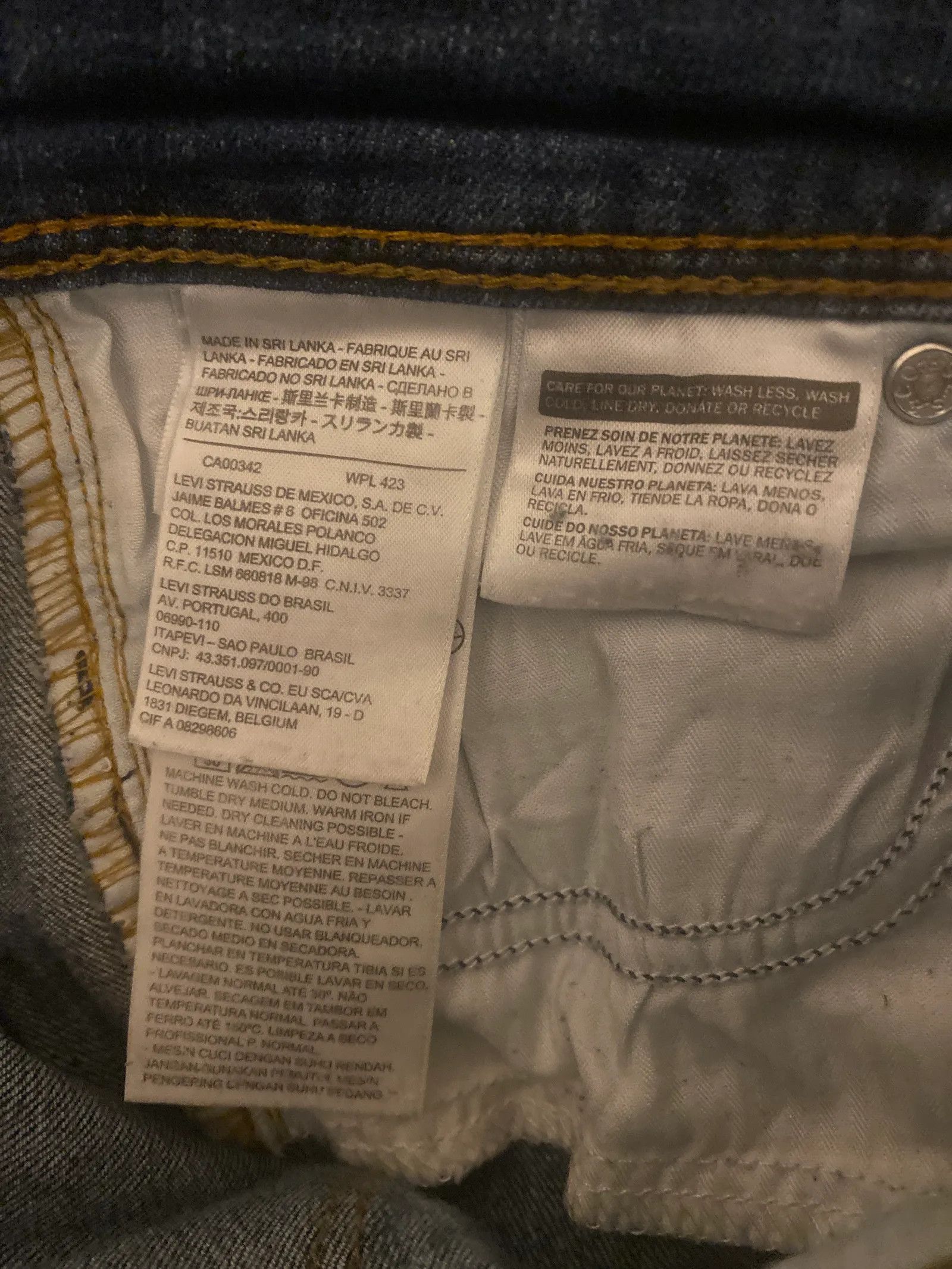 Levi's Levi's Jeans Size 24" / US 00 / IT 34 - 3 Thumbnail