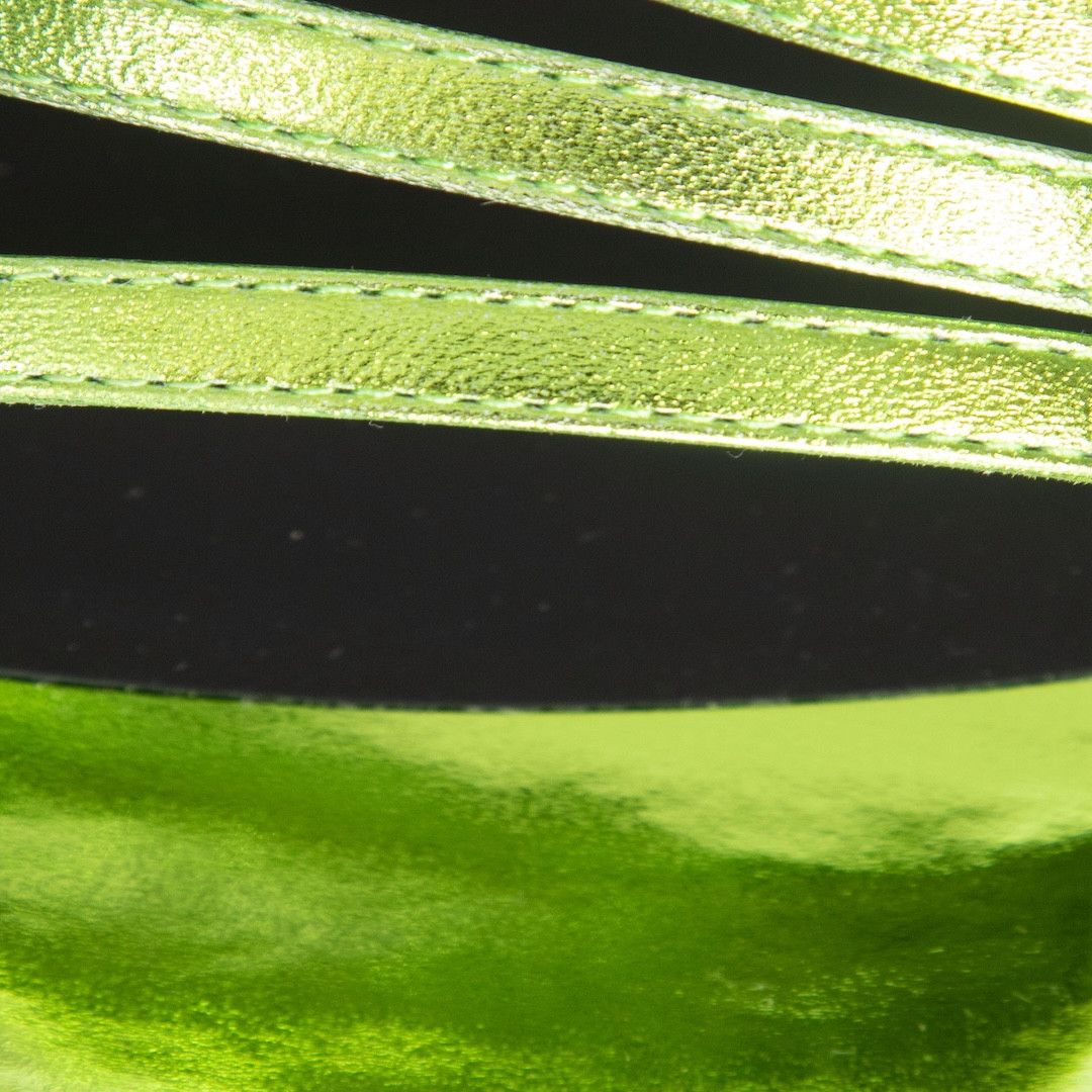 Giuseppe Zanotti Lime Leather Flavienne Wrap Sandals Size US 7.5 / IT 37.5 - 5 Thumbnail