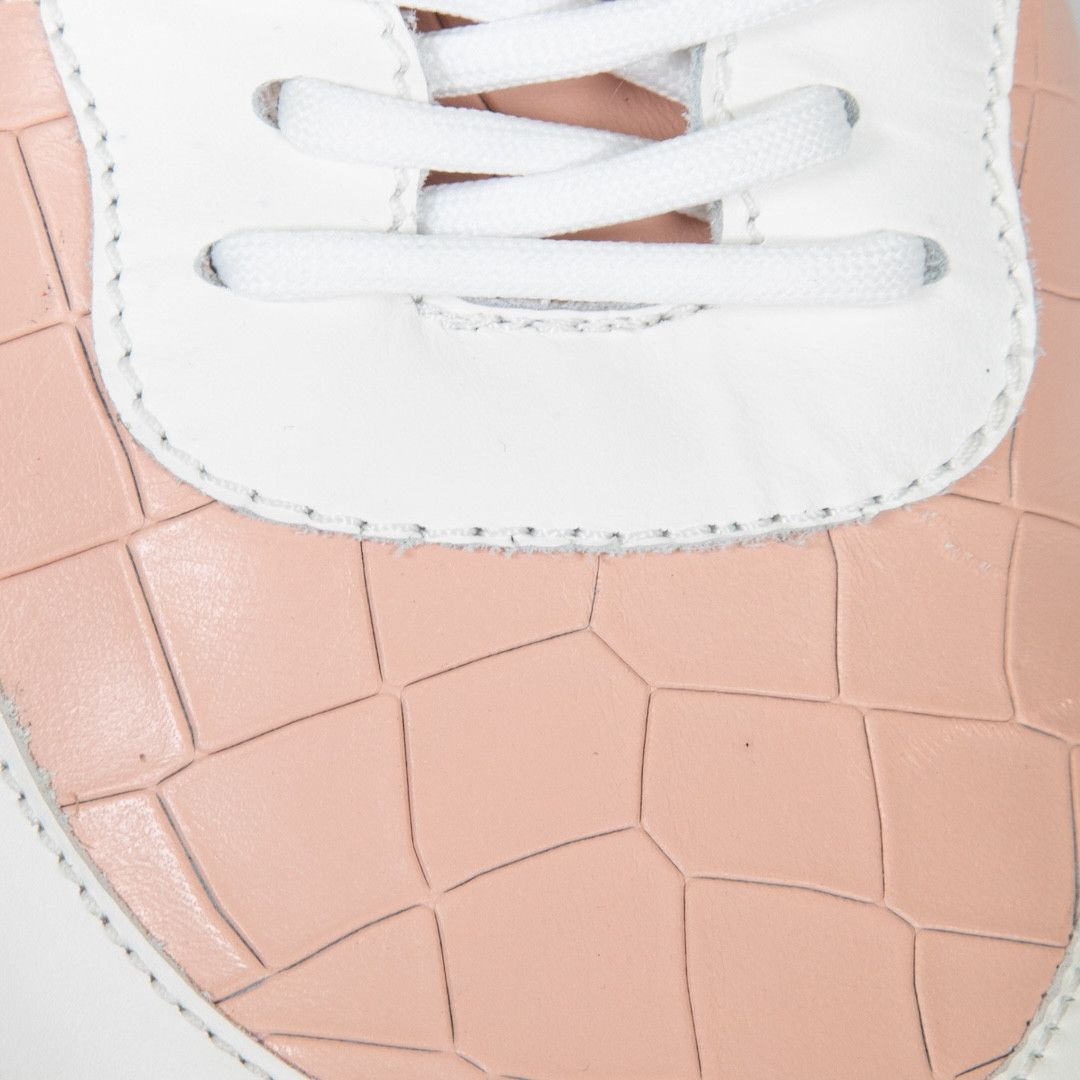 Giuseppe Zanotti Pink Leather Jimmi Running Trainers Size US 8.5 / IT 38.5 - 5 Thumbnail