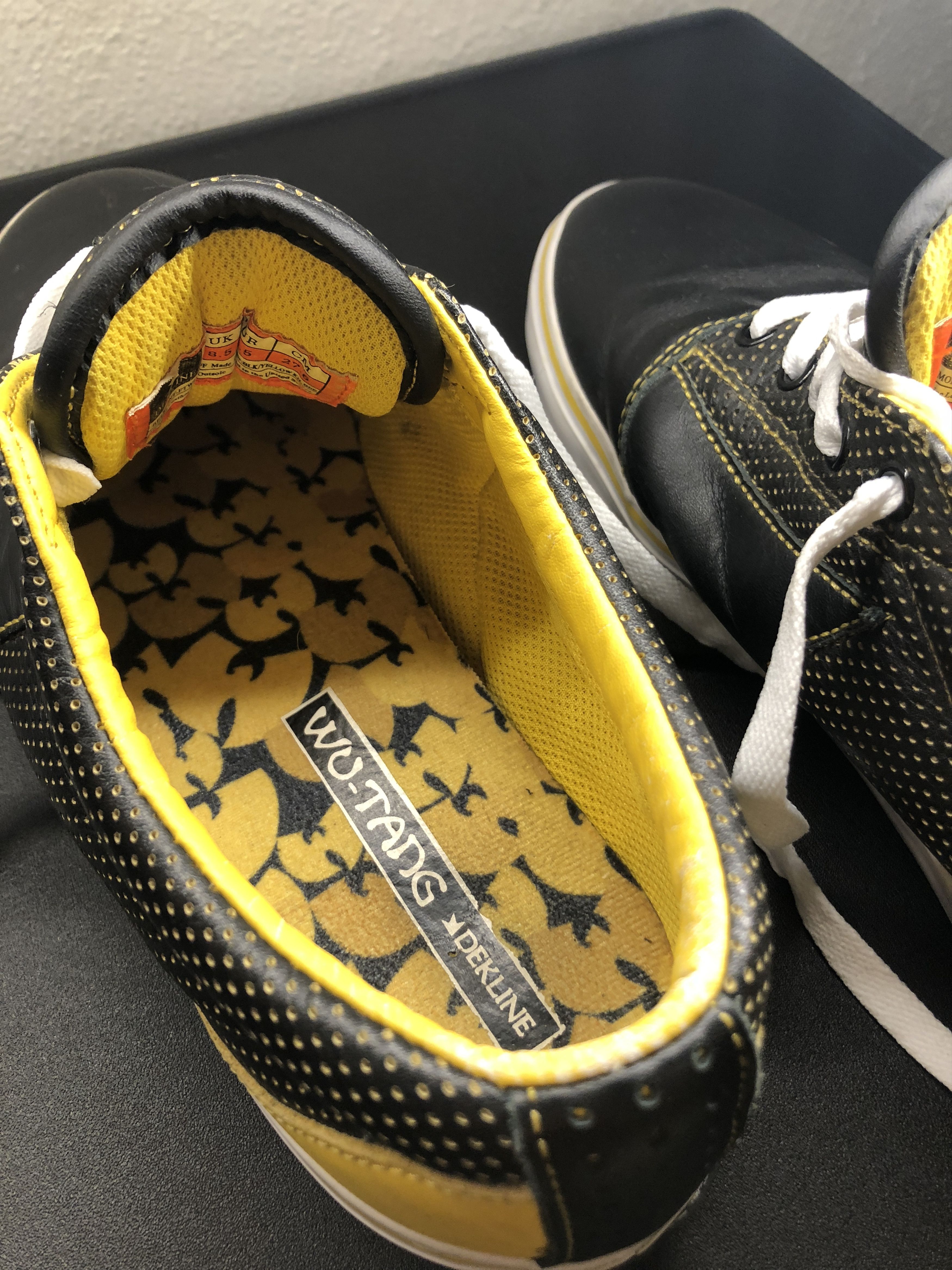 Wu-Tang Clan Wu Tang Clan x Dekline "Killa Beez" Belmont Sneaker 1/500 Black/Yellow Size US 9.5 / EU 42-43 - 6 Thumbnail
