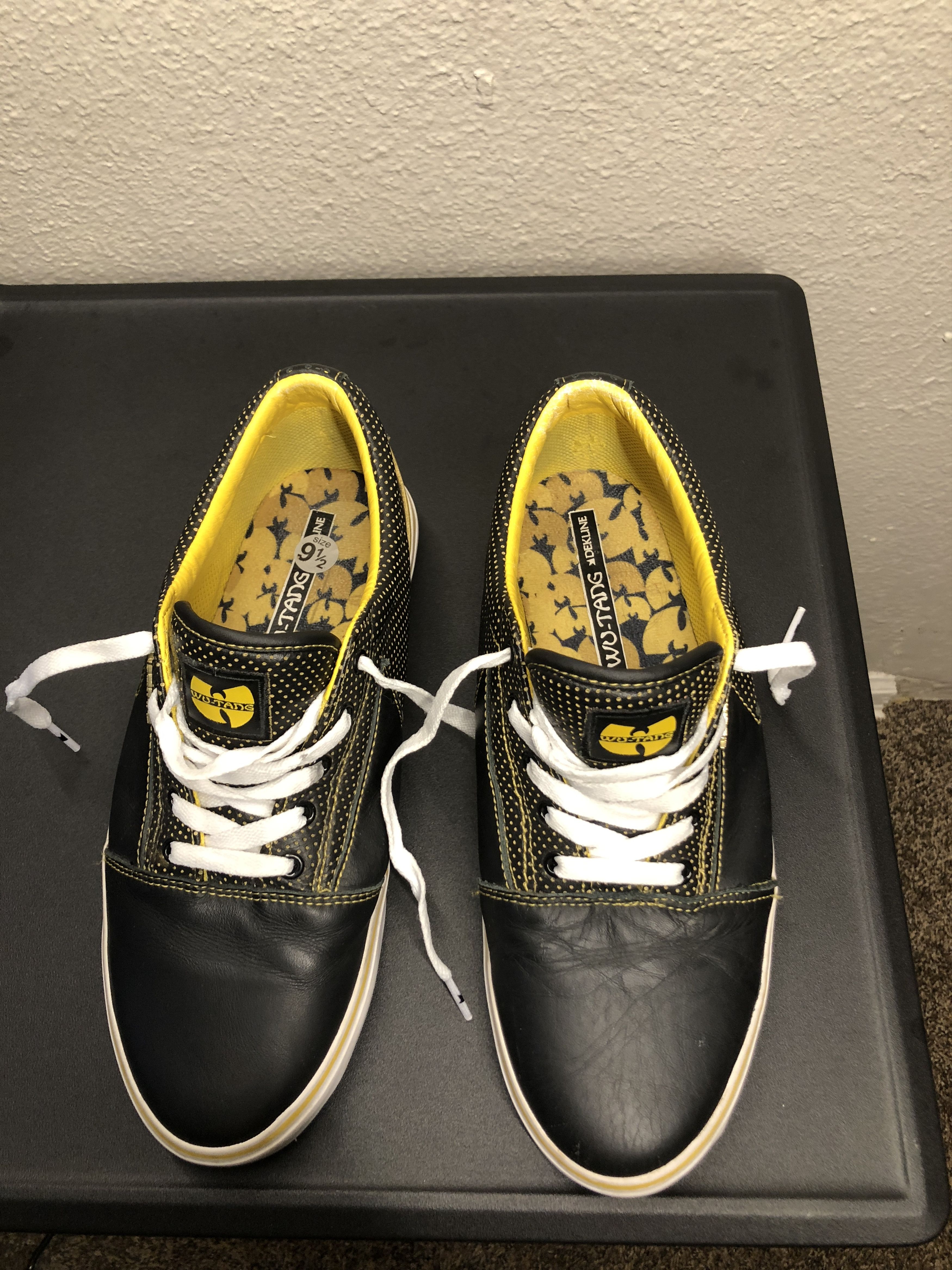 Wu-Tang Clan Wu Tang Clan x Dekline "Killa Beez" Belmont Sneaker 1/500 Black/Yellow Size US 9.5 / EU 42-43 - 3 Thumbnail