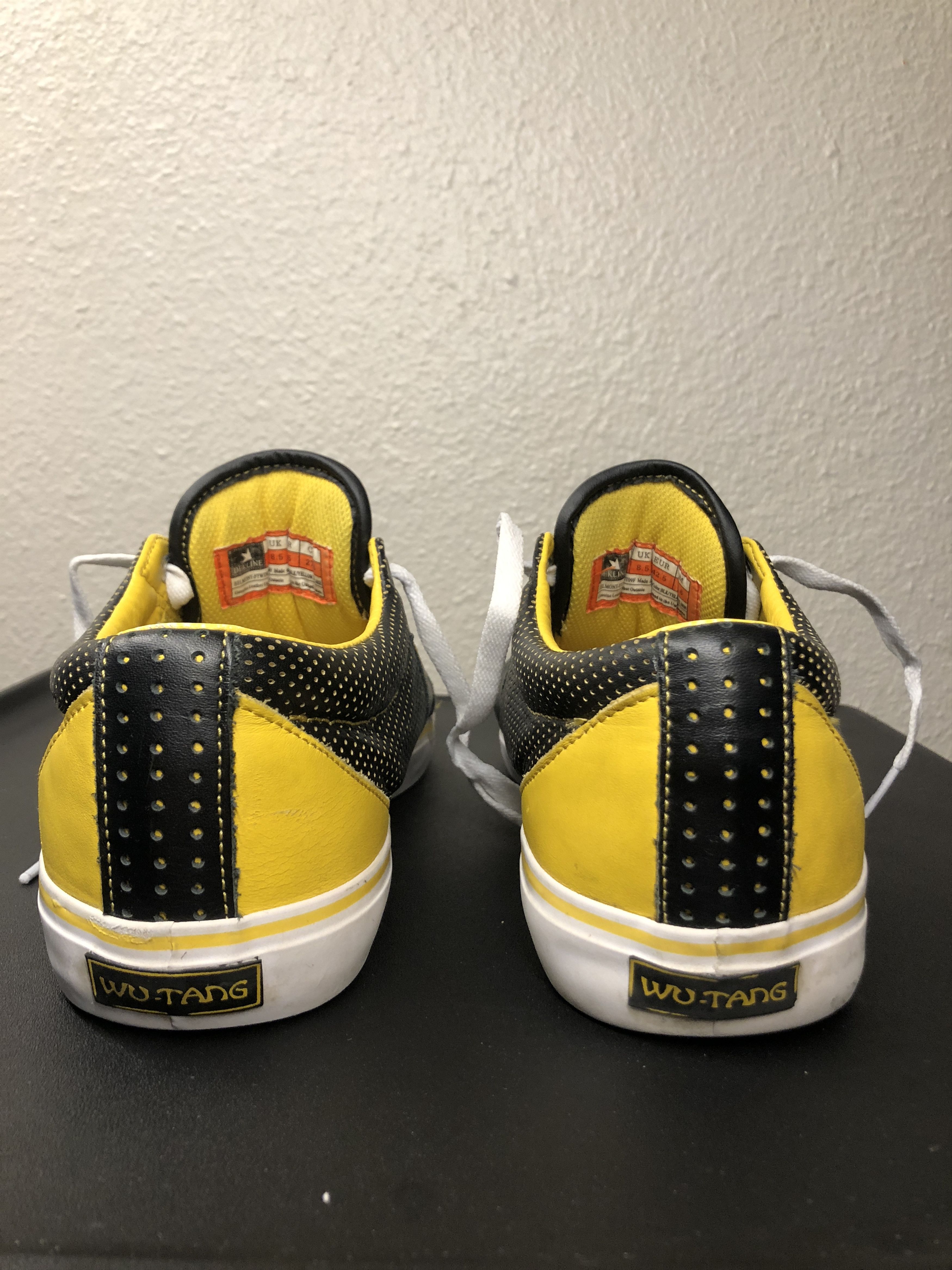 Wu-Tang Clan Wu Tang Clan x Dekline "Killa Beez" Belmont Sneaker 1/500 Black/Yellow Size US 9.5 / EU 42-43 - 4 Thumbnail