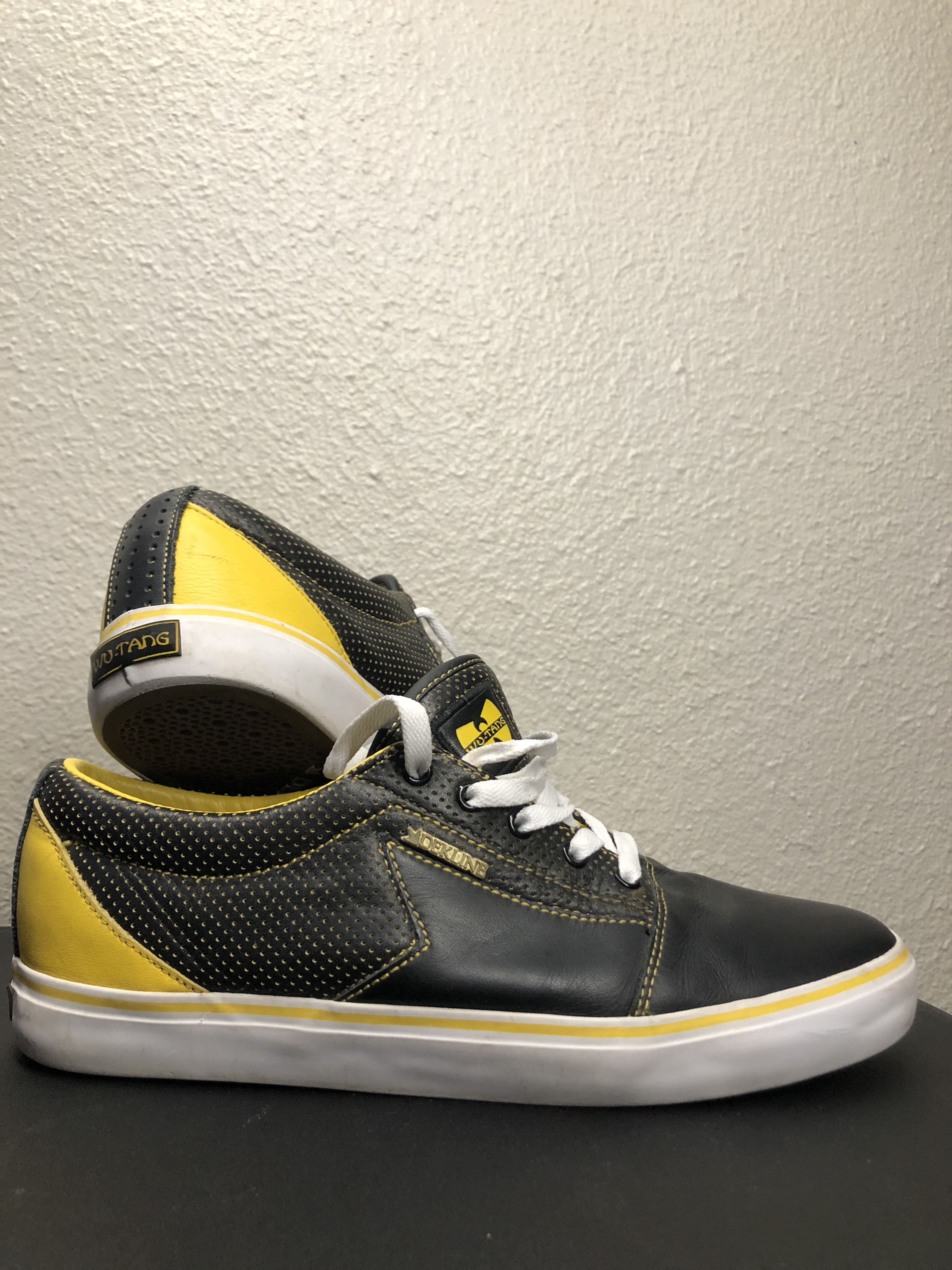 Wu Tang Clan x Dekline Killa Beez Belmont Sneaker 1/500 Black/Yellow
