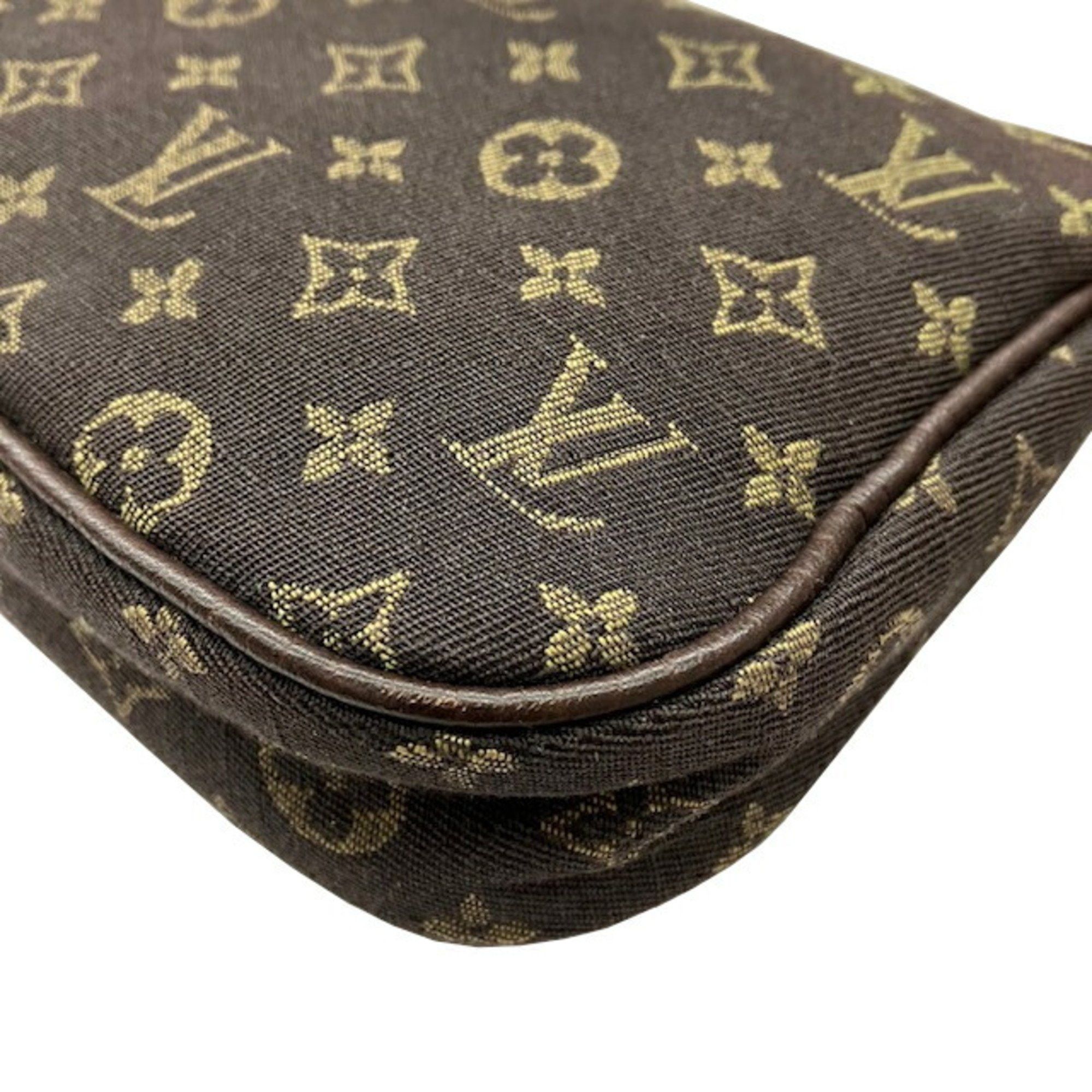 Louis Vuitton Louis Vuitton Monogram Mini Run Pouch Bag Brown FL0097 Women's Size ONE SIZE - 5 Thumbnail