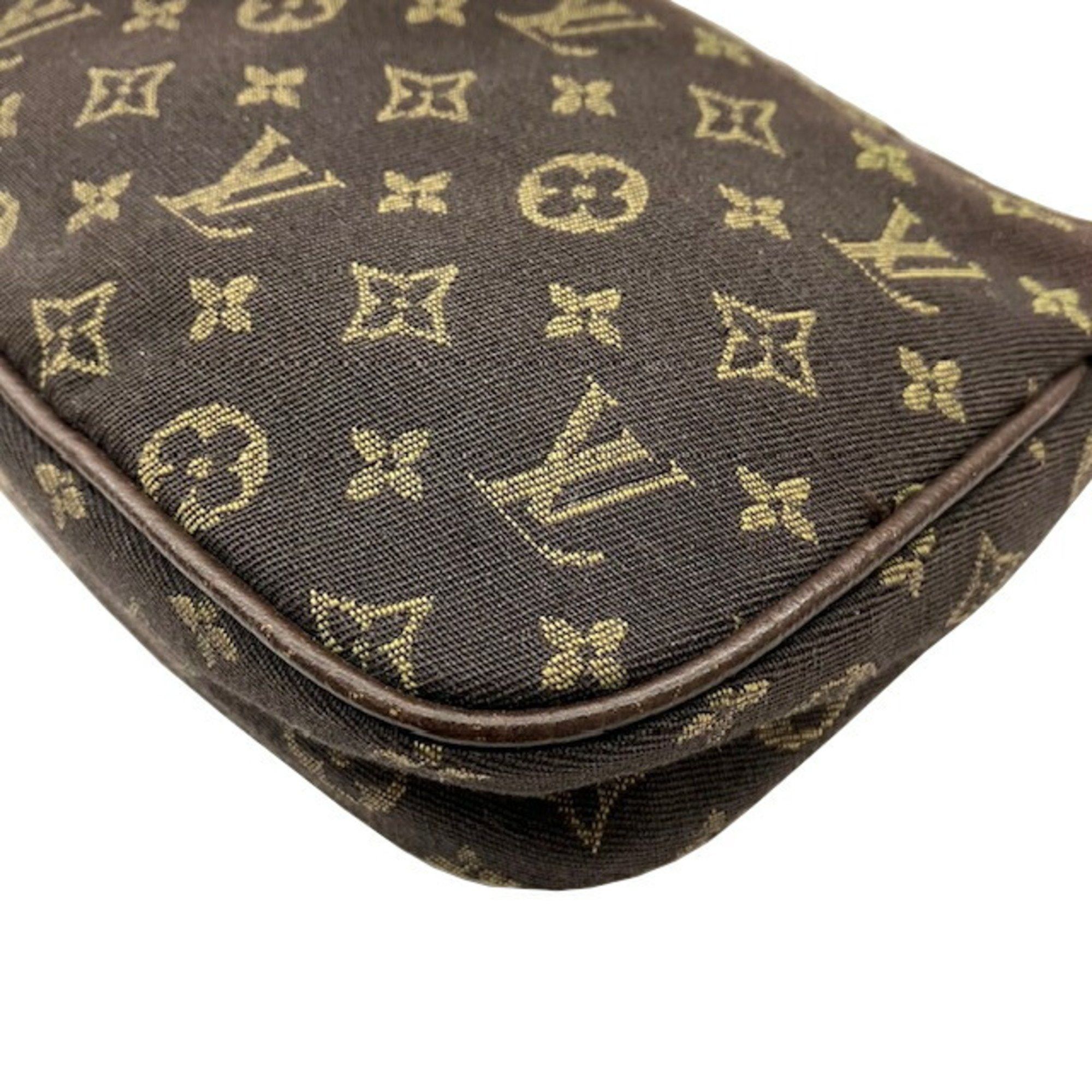 Louis Vuitton Louis Vuitton Monogram Mini Run Pouch Bag Brown FL0097 Women's Size ONE SIZE - 3 Thumbnail