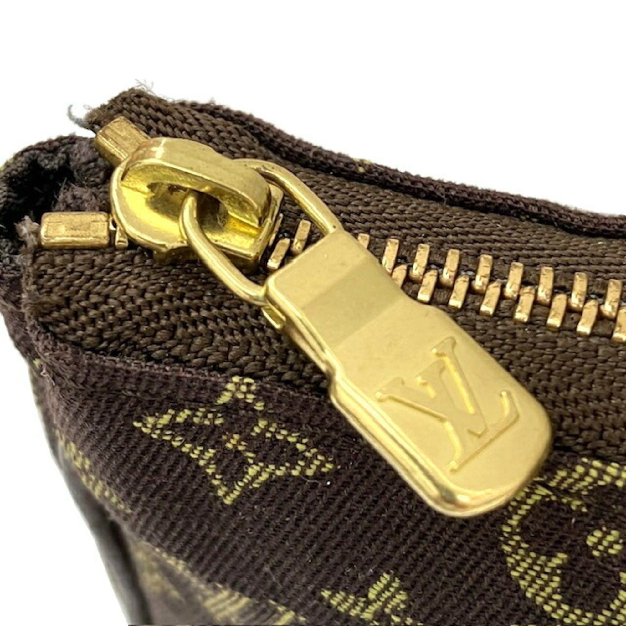Louis Vuitton Louis Vuitton Monogram Mini Run Pouch Bag Brown FL0097 Women's Size ONE SIZE - 8 Thumbnail