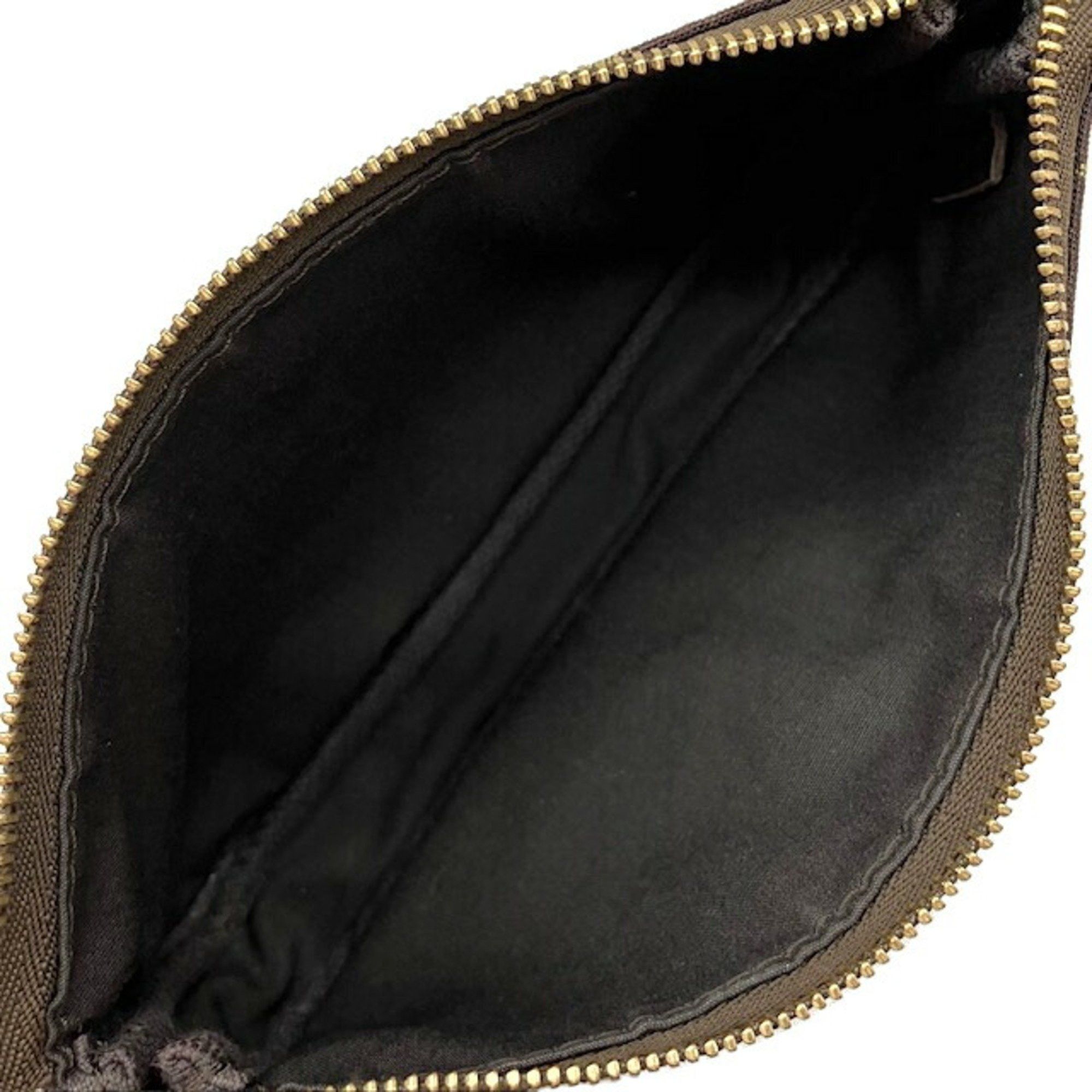 Louis Vuitton Louis Vuitton Monogram Mini Run Pouch Bag Brown FL0097 Women's Size ONE SIZE - 9 Thumbnail