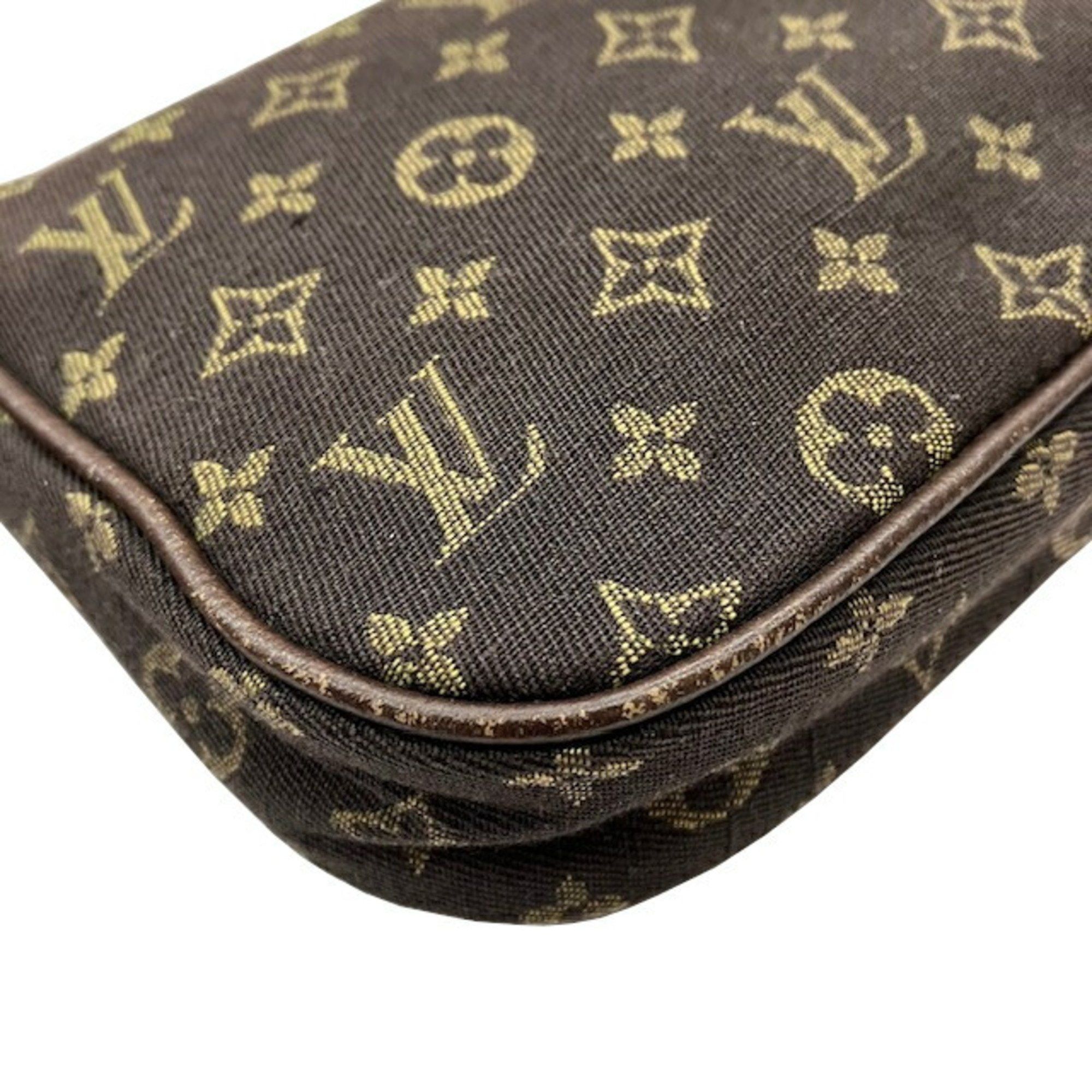 Louis Vuitton Louis Vuitton Monogram Mini Run Pouch Bag Brown FL0097 Women's Size ONE SIZE - 4 Thumbnail