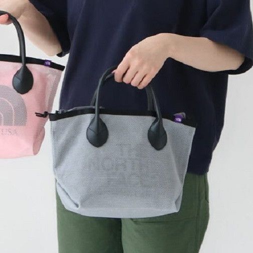 The North Face THE NORTH FACE THE NORTH FACE PURPLE LABEL Mesh Field Tote Nylon Tote Bag Others Tote Bag NN7404N Size ONE SIZE - 3 Thumbnail