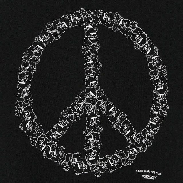Other Other UNDERCOVER SWEAT PEACE BEAR Cotton Sweatshirt Cotton Sweatshirts & Hoodies UC2B9804-2 DUTY FREE for USA Size ONE SIZE - 6 Thumbnail