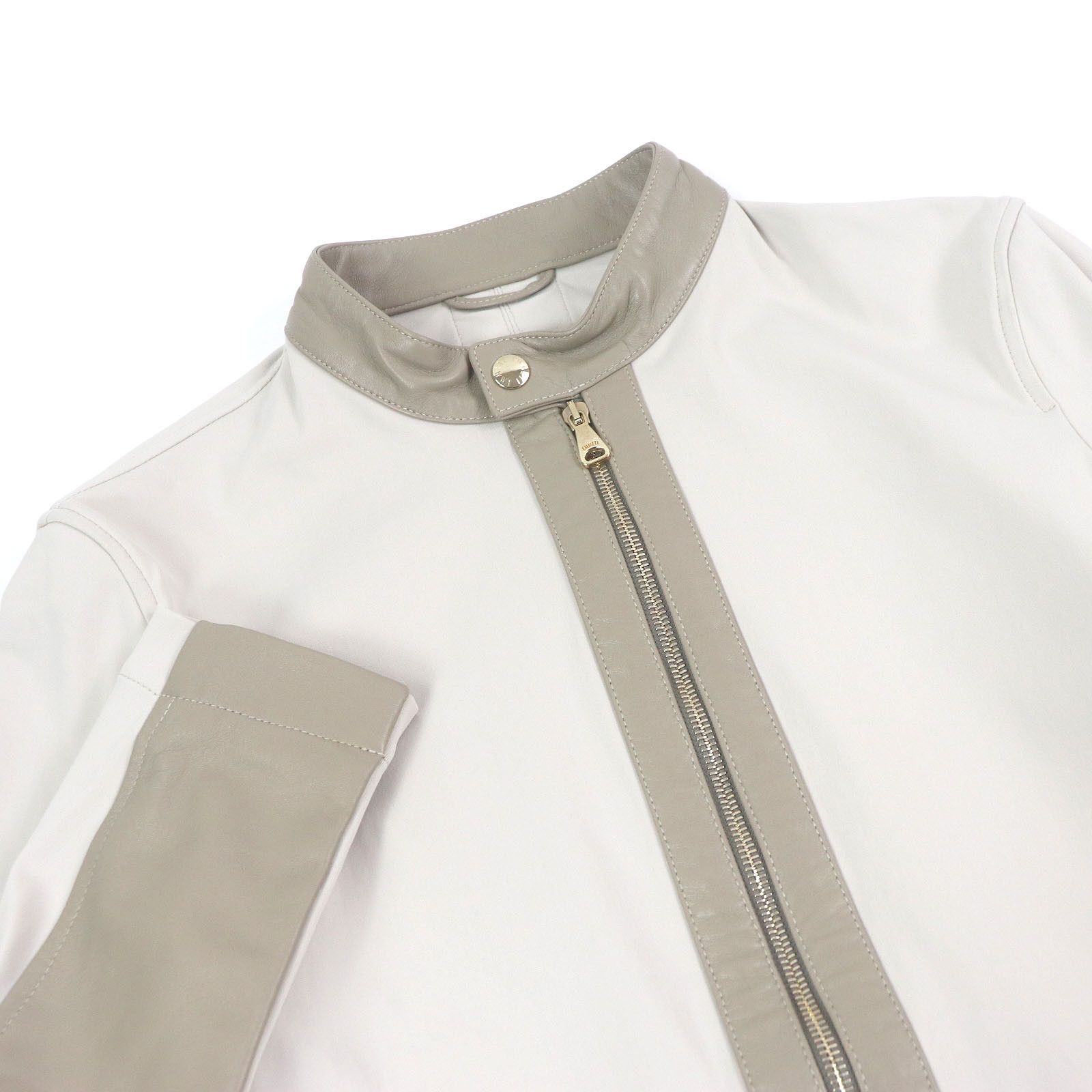 Other Other EMMETI JURI Lamb Leather Jacket Leather Outerwear Size ONE SIZE - 2 Thumbnail