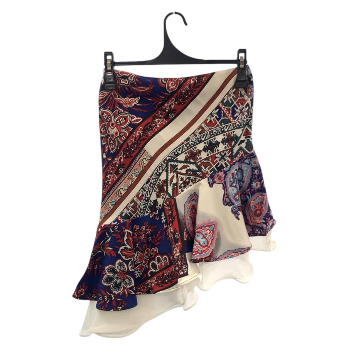 Louis Vuitton Louis Vuitton Louis Vuitton Patchwork Asymmetry Silk/Rayon Skirt Others Skirts RW162B XS3 FASK57 Size ONE SIZE - 2 Thumbnail
