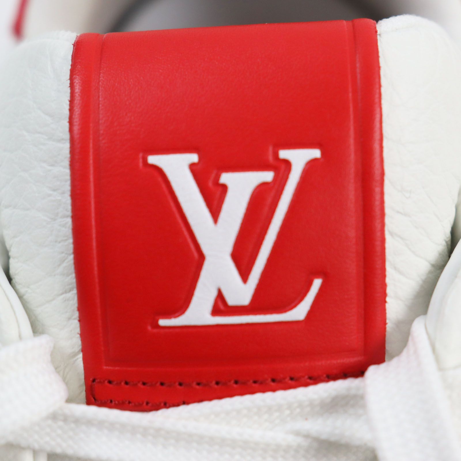 Louis Vuitton Louis Vuitton Louis Vuitton×Yayoi Kusama LV Trainer Leather Sneakers Limited Leather Shoes Size ONE SIZE - 9 Thumbnail