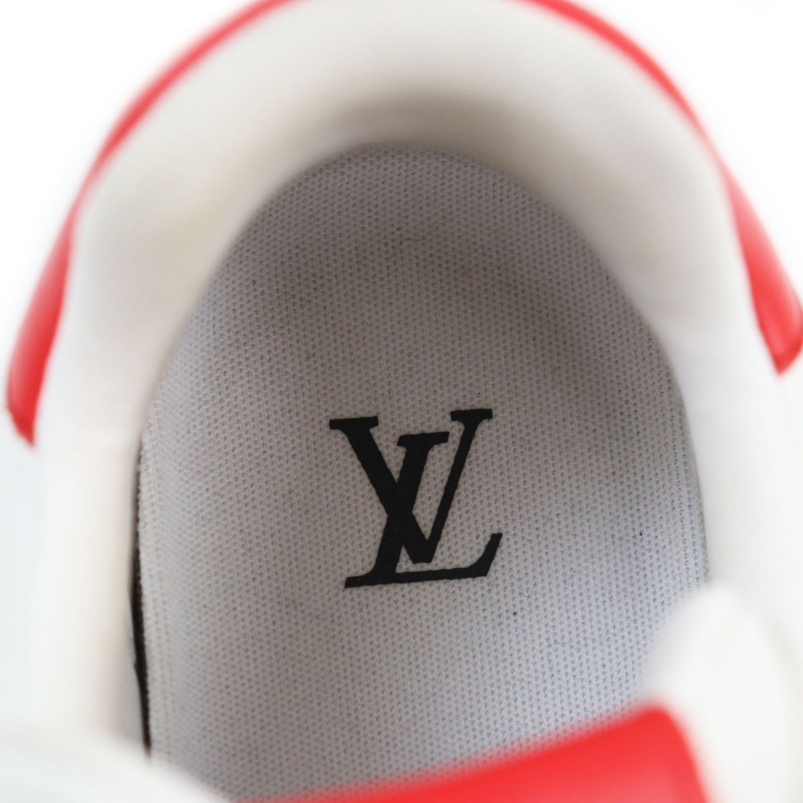 Louis Vuitton Louis Vuitton Louis Vuitton×Yayoi Kusama LV Trainer Leather Sneakers Limited Leather Shoes Size ONE SIZE - 11 Thumbnail