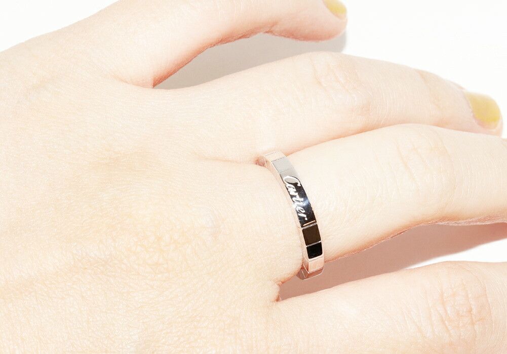 Cartier Cartier Cartier Lanieres Au750 Ring Size 12.5 Metal Ring B40450 Size ONE SIZE - 5 Thumbnail