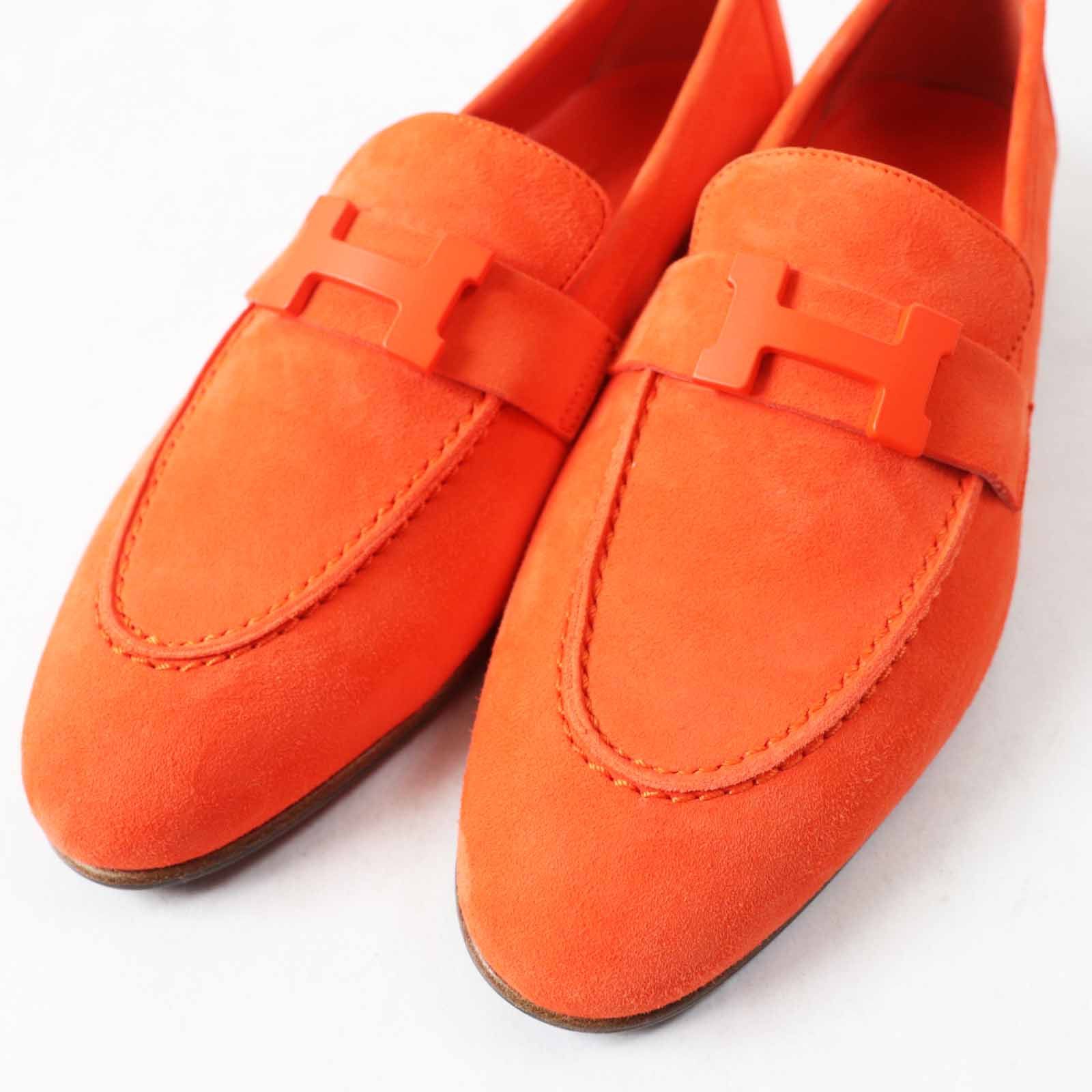 Hermes Hermes Hermes Constance Chevre Veroa Loafers Leather Shoes Size ONE SIZE - 6 Thumbnail