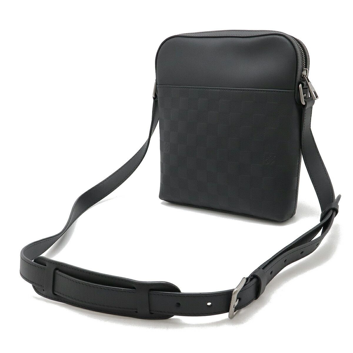 Louis Vuitton Louis Vuitton Louis Vuitton Pochette District Damier Infini Shoulder Bag Leather Crossbody Bag N23355 Size ONE SIZE - 2 Thumbnail