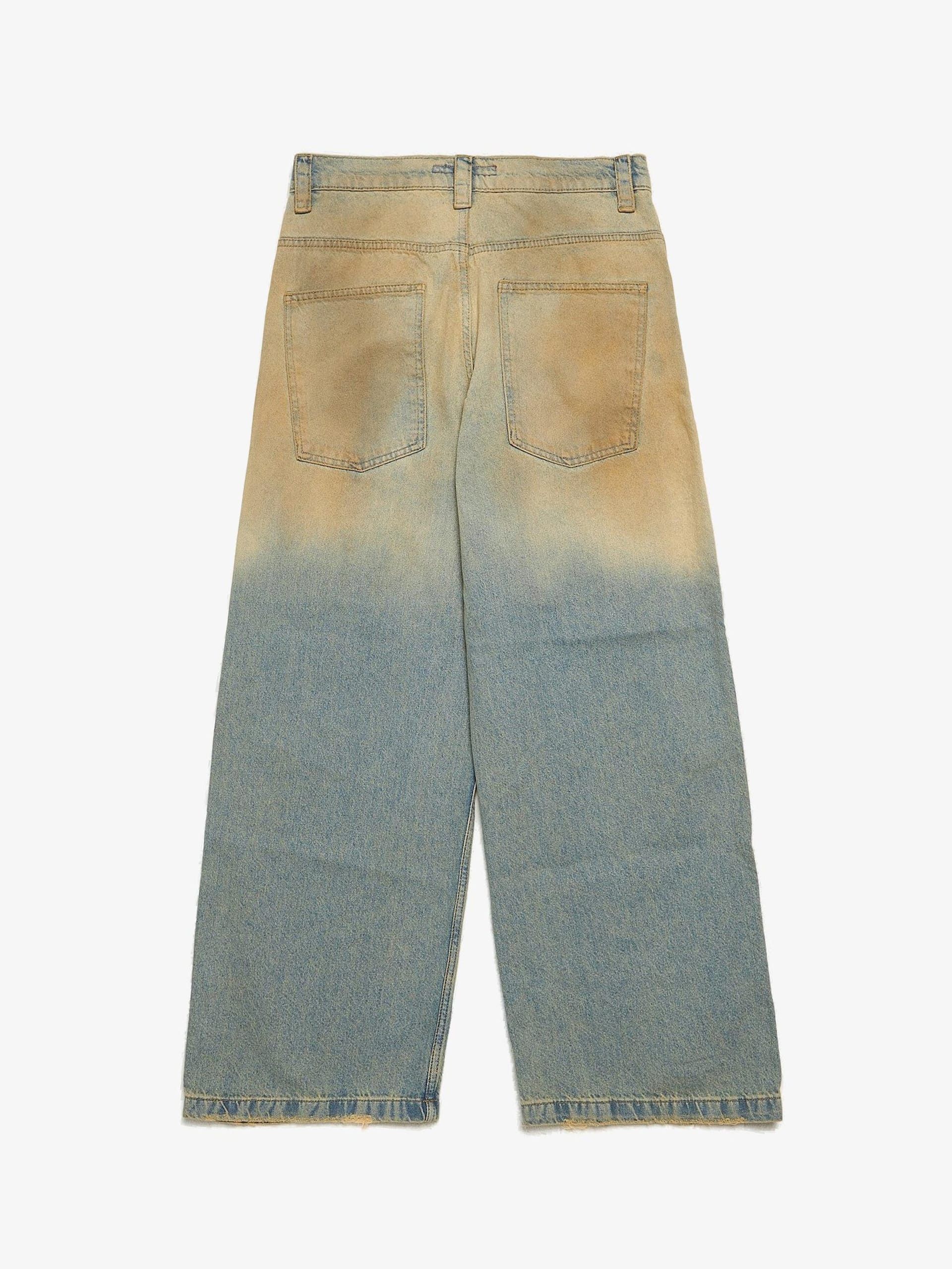 Jaded London Mud Washed Colossus Cotton Jeans | Grailed