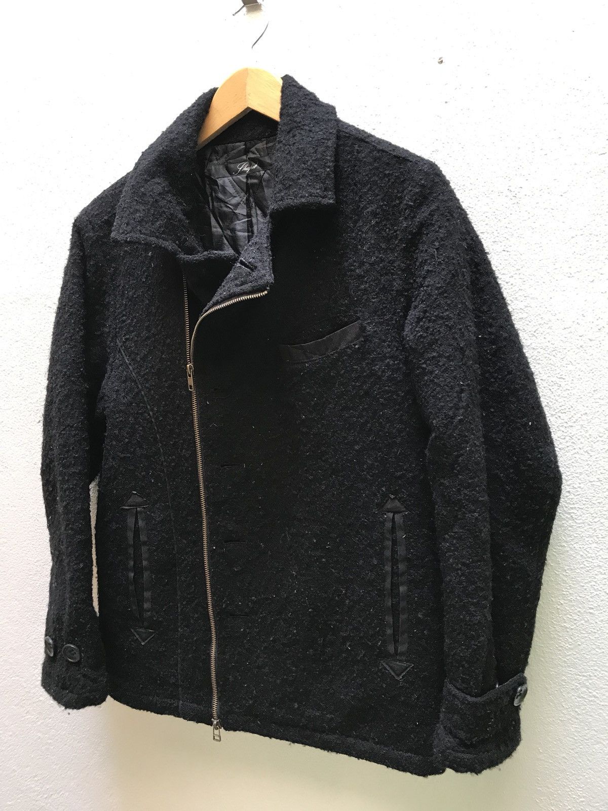 Designer × Japanese Brand 🔥💢 Shapel Designer Brand Japan Black Wool Made In Japan Size US M / EU 48-50 / 2 - 3 Thumbnail