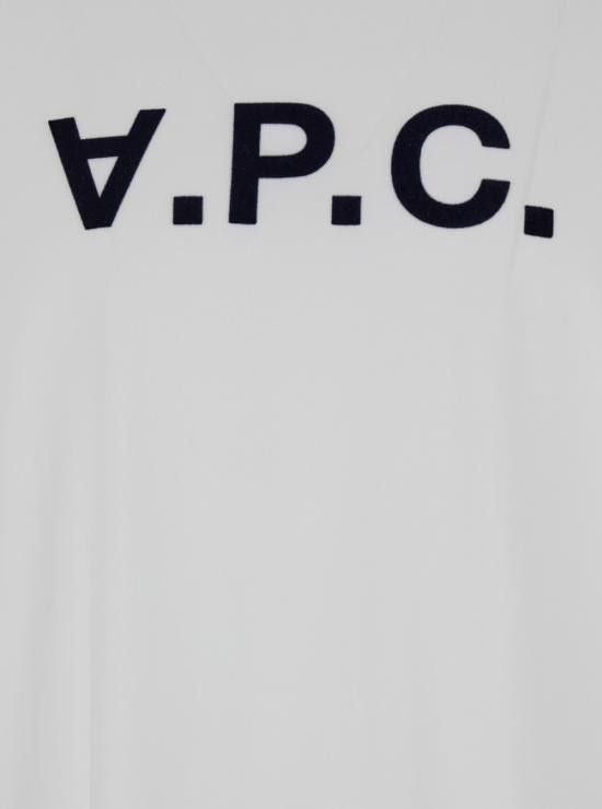 A.P.C. A.P.C. Men Tops COHBMM26384TAE White Size US L / EU 52-54 / 3 - 6 Thumbnail