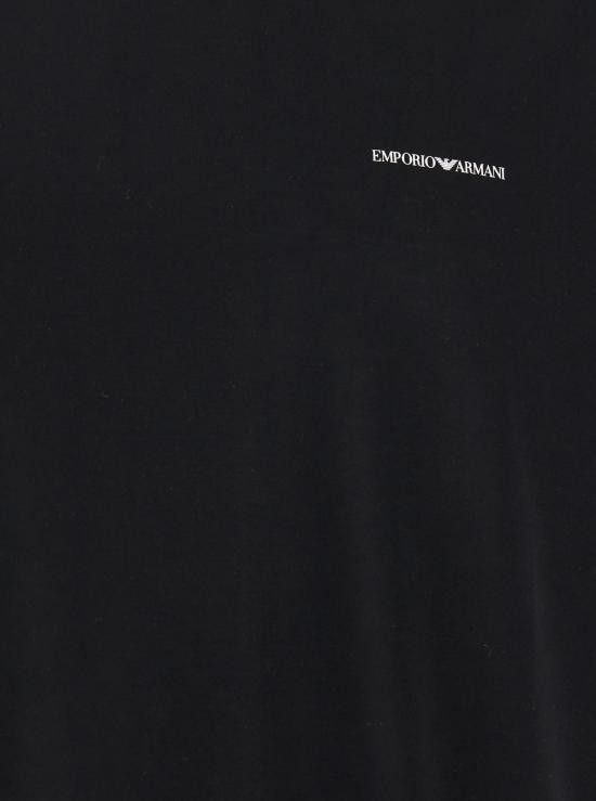 Emporio Armani EMPORIO ARMANI Men Tops 8N1TD81JUVZ0999 Black Size US XL / EU 56 / 4 - 3 Thumbnail
