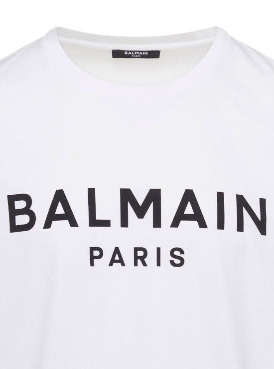 Balmain BALMAIN Men Tops FH1EG000BB73GAB White Size US M / EU 48-50 / 2 - 3 Thumbnail