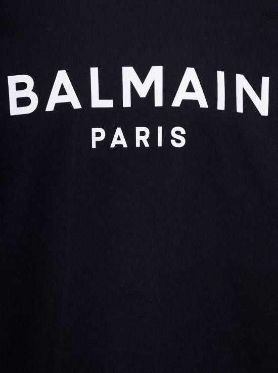 Balmain BALMAIN Men Tops FH1EG000BB73EAB Black Size US M / EU 48-50 / 2 - 3 Thumbnail