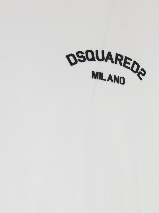 Dsquared2 DSQUARED2 Men Tops S74GD1477D20020961 White Size US L / EU 52-54 / 3 - 3 Thumbnail