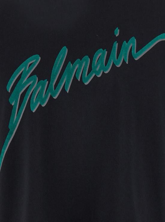 Balmain BALMAIN Men Tops FH1EG000BC86EOJ Black Size US XL / EU 56 / 4 - 3 Thumbnail