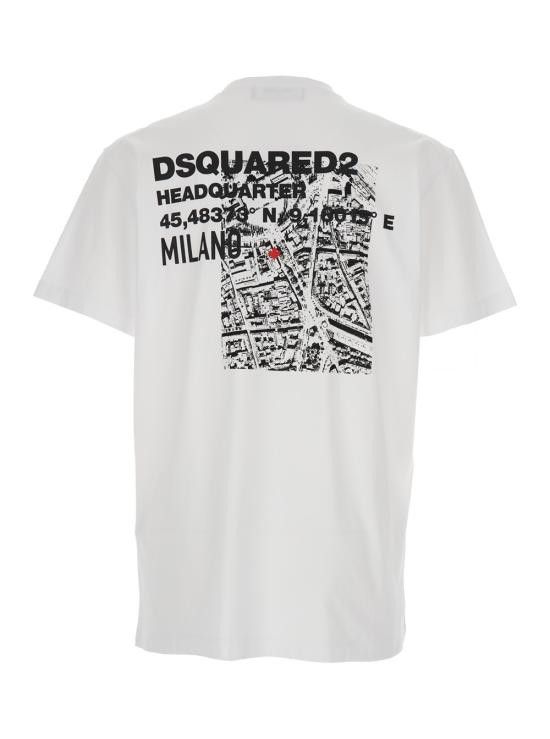 Dsquared2 DSQUARED2 Men Tops S74GD1338D20020100 White Size US XL / EU 56 / 4 - 2 Thumbnail
