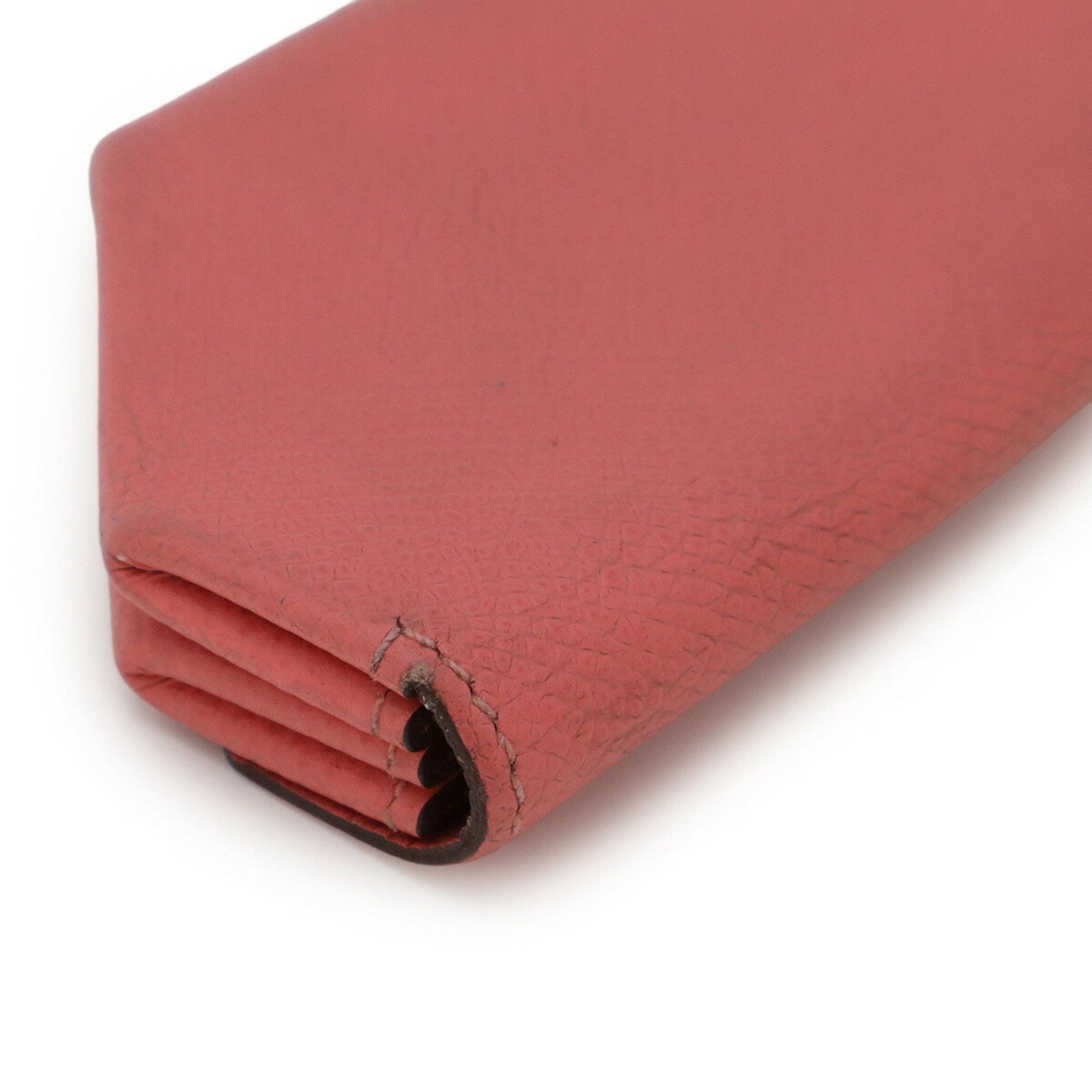 Hermes HERMES Le Vingt Quatre Coin Case, Purse, Epsom Leather, Rose Azalee, Pink, C Stamp Size ONE SIZE - 4 Thumbnail