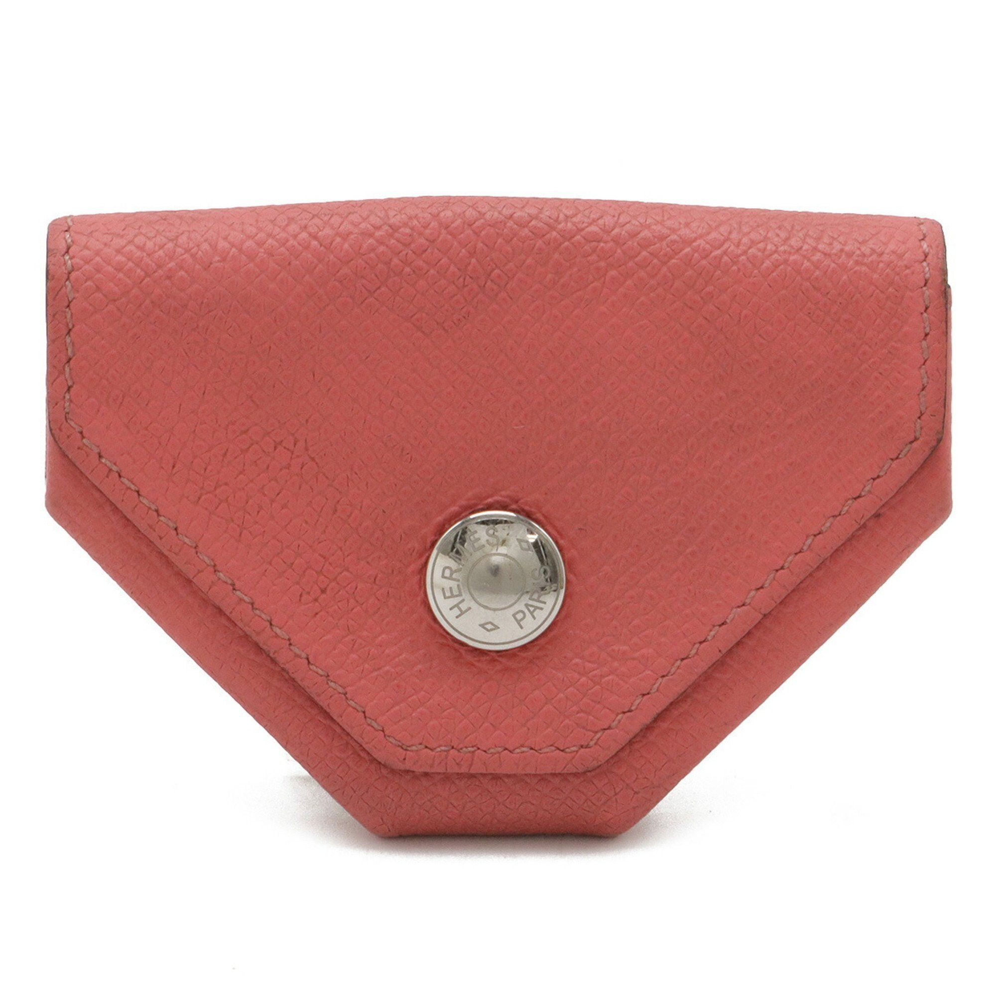 Hermes HERMES Le Vingt Quatre Coin Case, Purse, Epsom Leather, Rose Azalee, Pink, C Stamp Size ONE SIZE - 2 Thumbnail