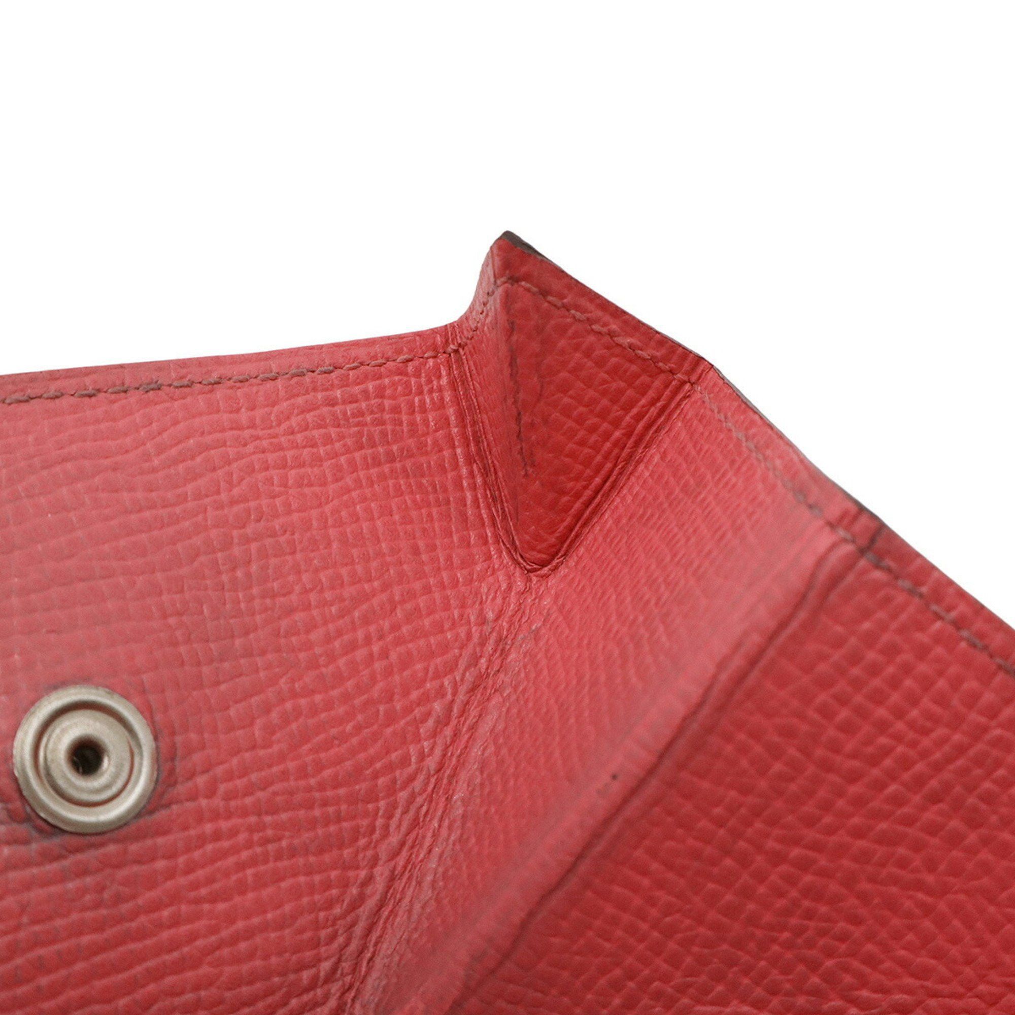 Hermes HERMES Le Vingt Quatre Coin Case, Purse, Epsom Leather, Rose Azalee, Pink, C Stamp Size ONE SIZE - 7 Thumbnail