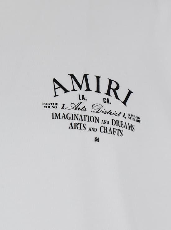 Amiri AMIRI Men Tops AMJYTE1071WHITE White Size US L / EU 52-54 / 3 - 2 Thumbnail