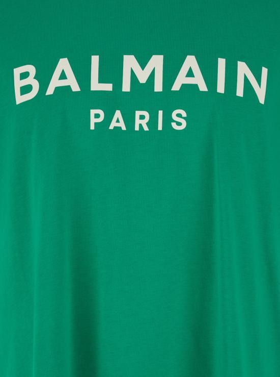 Balmain BALMAIN Men Tops FH1EG000BB73UMJ Green Size US XXL / EU 58 / 5 - 2 Thumbnail