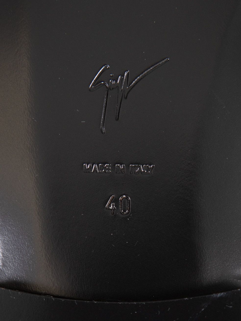 Giuseppe Zanotti Black Leather Flavio Sandals Size US 9.5 / IT 39.5 - 7 Thumbnail
