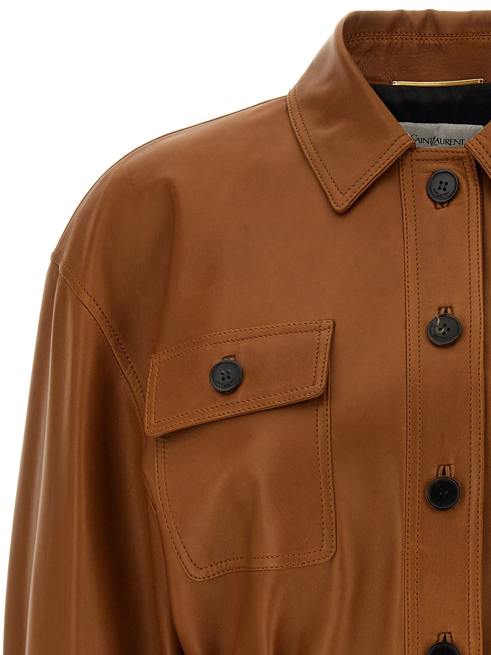 Saint Laurent Paris 'Saharienne' Jacket Size XS / US 0-2 / IT 36-38 - 3 Thumbnail