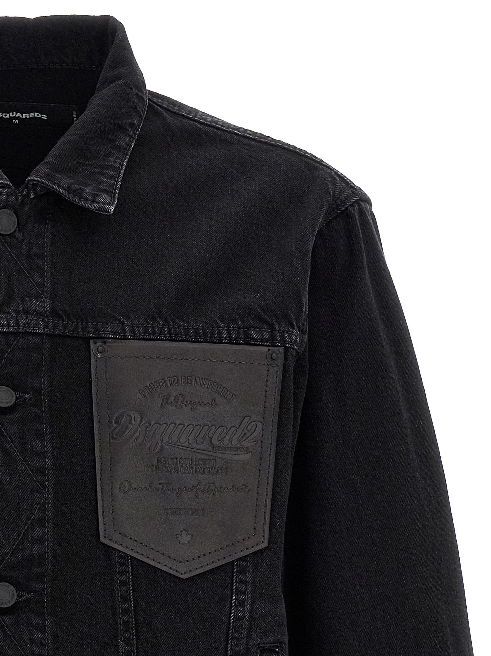 Dsquared2 Denim Jacket Size US L / EU 52-54 / 3 - 3 Thumbnail