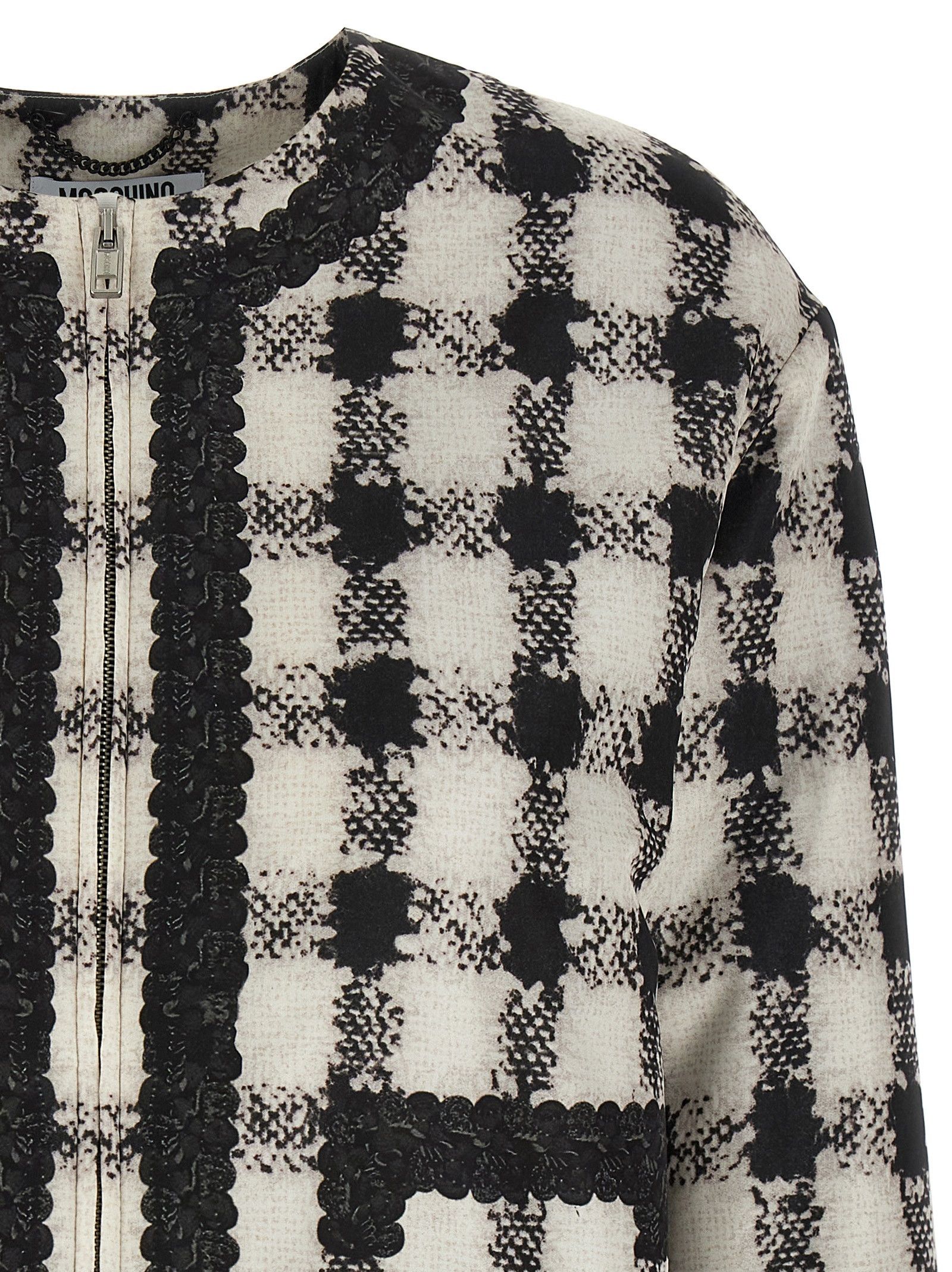 Moschino 'Texture' Print Jacket Size S / US 4 / IT 40 - 3 Thumbnail
