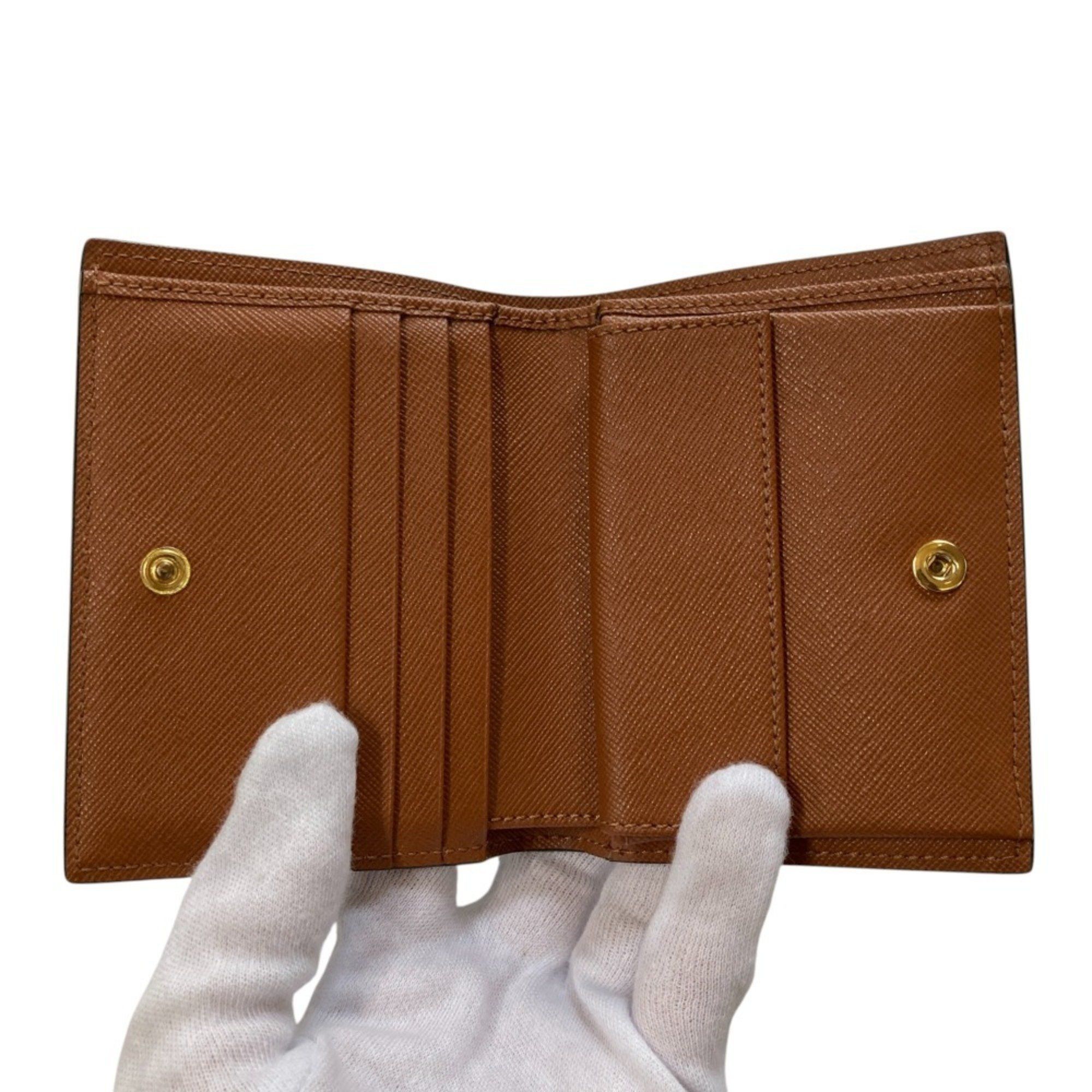Marni MARNI Saffiano Leather Color Block Bi-fold Wallet PFMOQ14U13 Multicolor Men's Women's Size ONE SIZE - 3 Thumbnail
