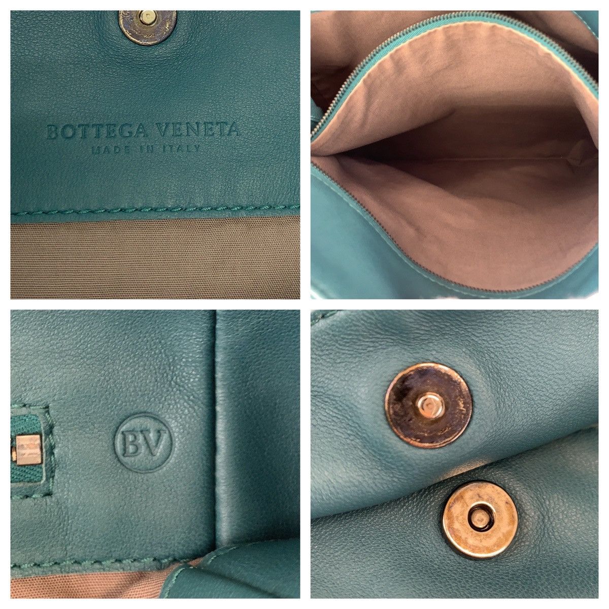 Bottega Veneta Bottega Veneta Bottega Veneta Intrecciato Leather Shoulder Bag Leather Shoulder Bag 131673 Size ONE SIZE - 4 Thumbnail