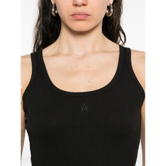 Amiri AMIRI Women Tops AWJYTT1010 BLACK Size S / US 4 / IT 40 - 3 Thumbnail