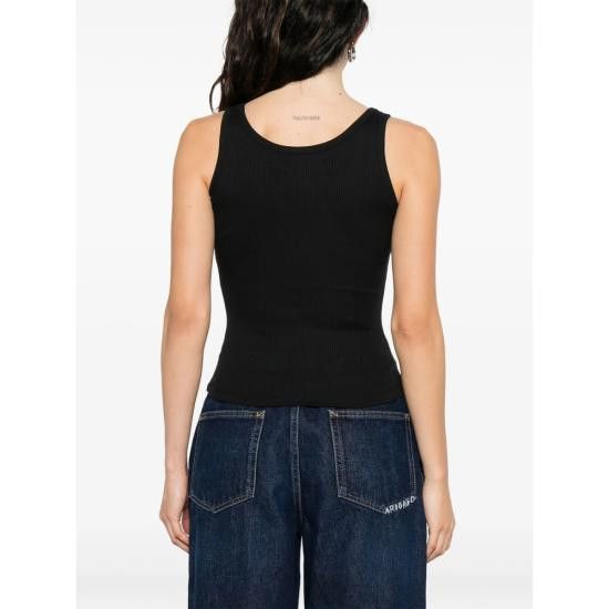 Amiri AMIRI Women Tops AWJYTT1010 BLACK Size M / US 6-8 / IT 42-44 - 2 Thumbnail