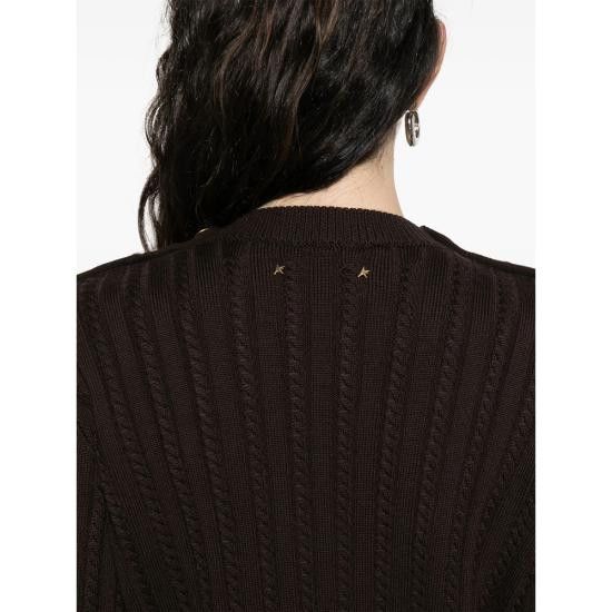 Golden Goose GOLDEN GOOSE Women Jackets GWP02467 P002110 90108 BROWN Size S / US 4 / IT 40 - 4 Thumbnail