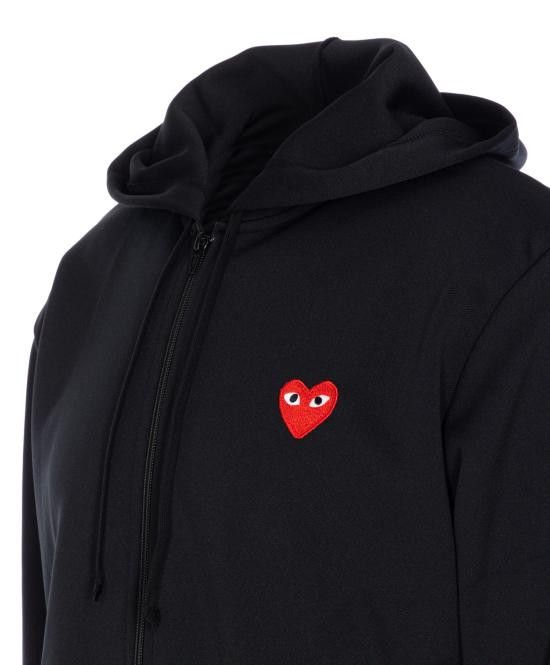 Comme des Garcons COMME DES GARCONS Men Hoodies T172 Black Size US M / EU 48-50 / 2 - 3 Thumbnail