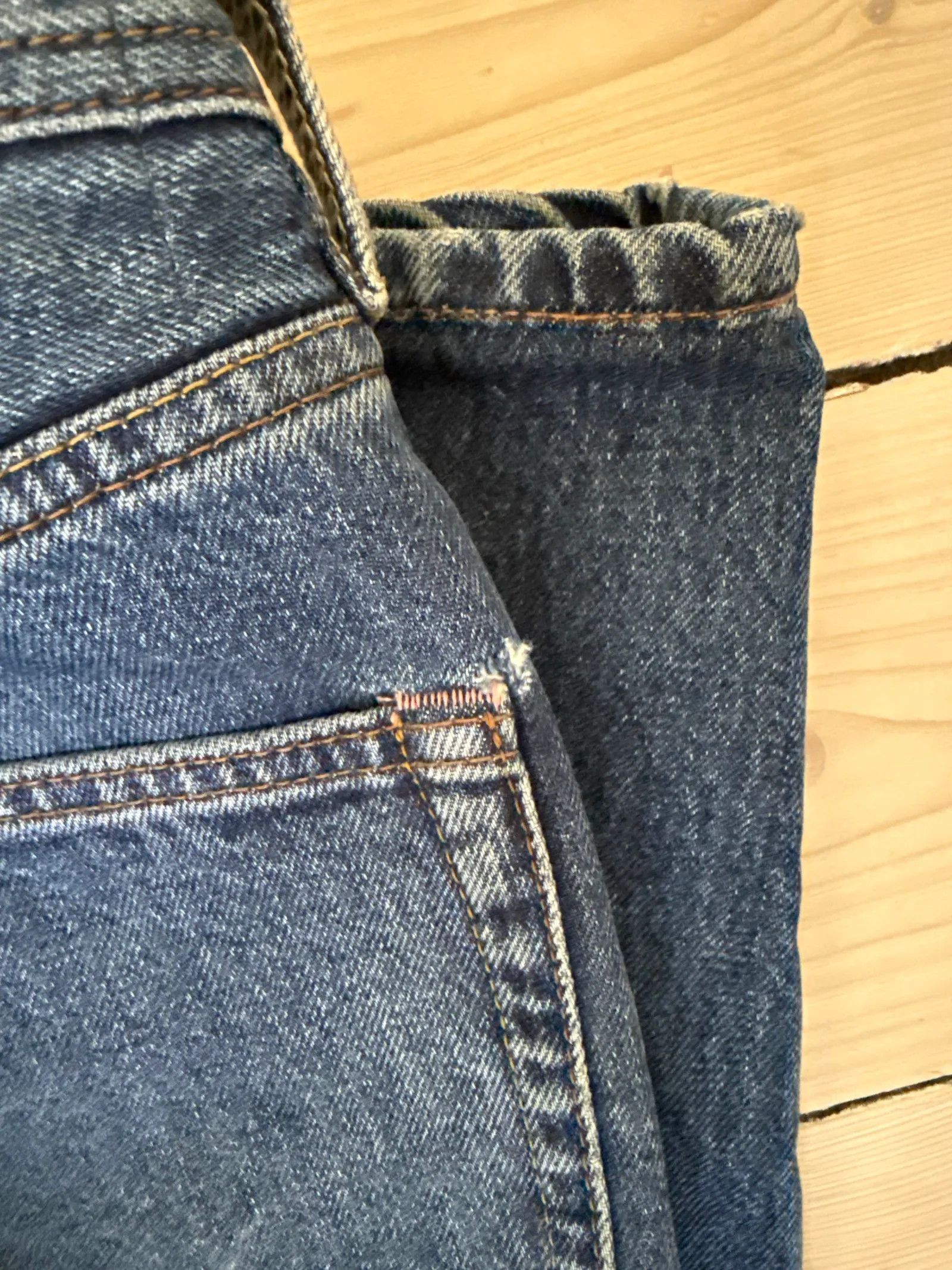 Acne Studios Acne Studios Blå Konst Log Mid Blue Jeans Size 25" / US 0 / IT 36 - 10 Thumbnail